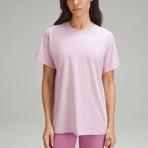 Lululemon All Yours Cotton T-Shirt Pink Peony 14